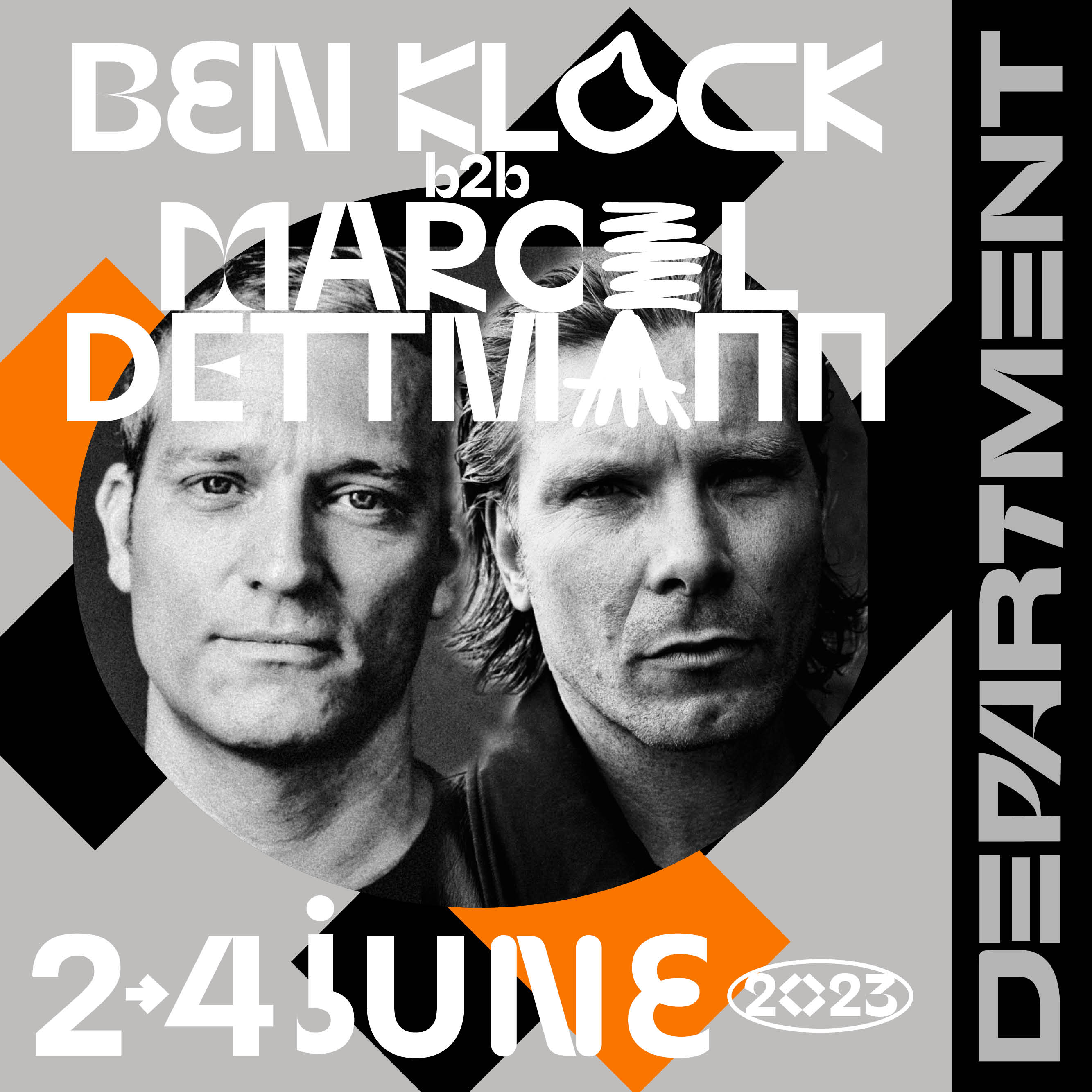 Ben Klock b2b Marcel Dettmann Stockholm Department Festival